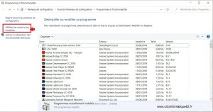 désinstaller mise a jour windows-10 étape 2
