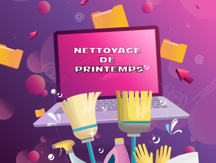 nettoyage de printemps informatique ordinateur