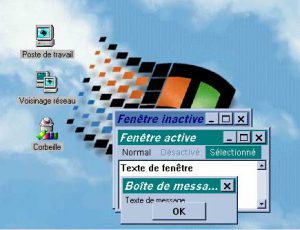Windows 98 les fenêtres