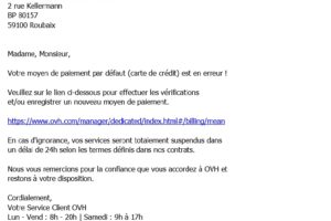 mail spam ovh